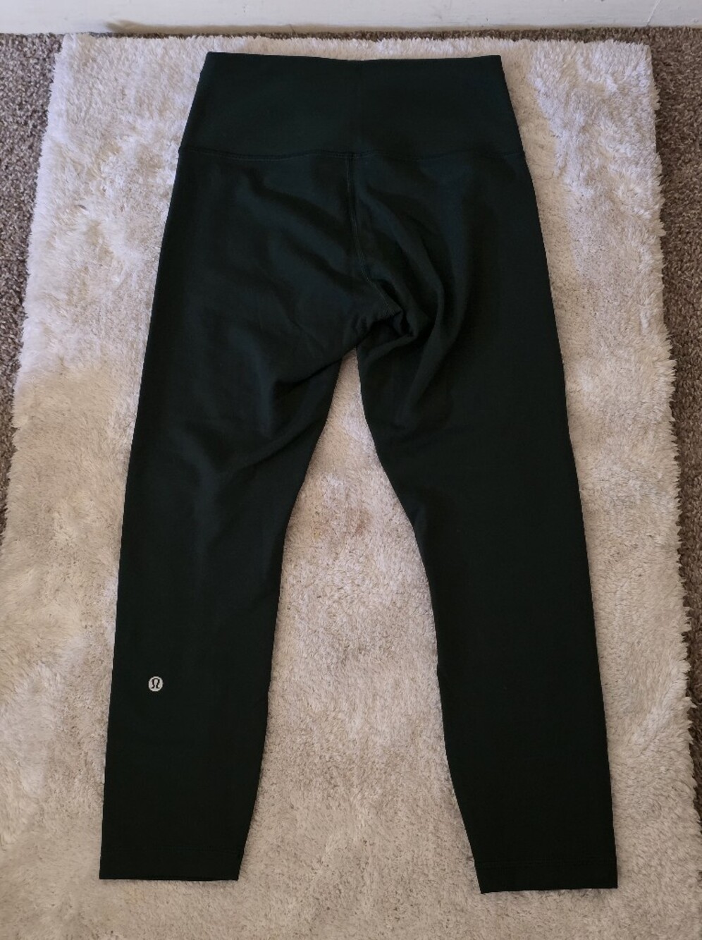 Lululemon Black High-Rise Leggings Green Size 8.